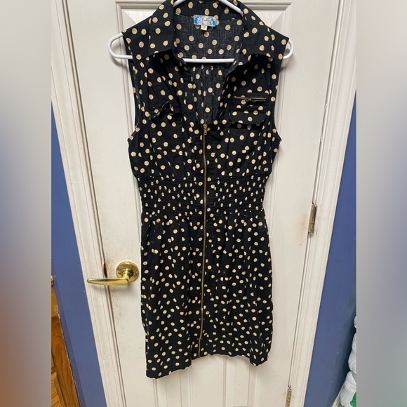 J. Gee Polka Dot dress. New With Tags. Size 1X Black and Tan.
NWOT - Picture 1 of 8